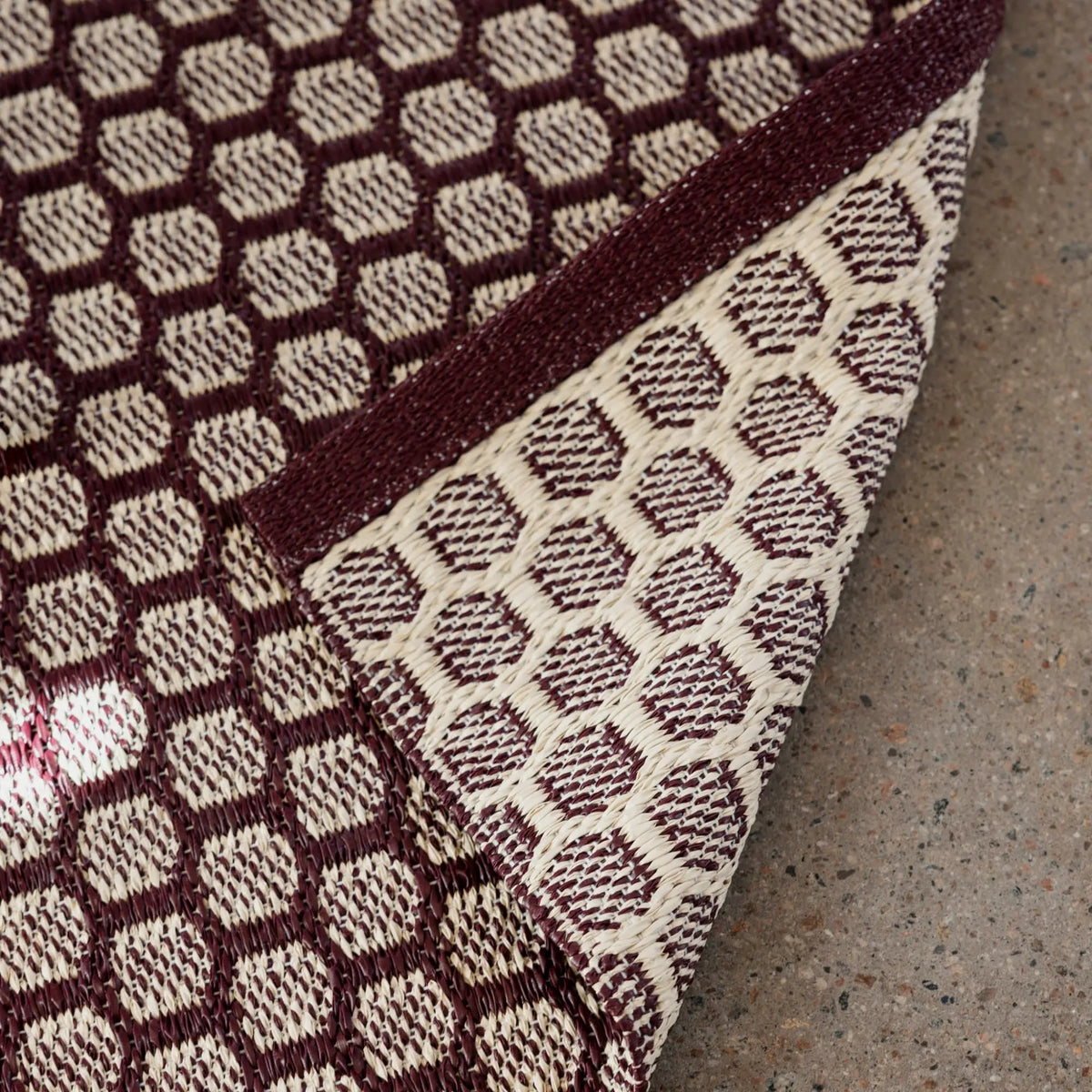 Pappelina Mimi Matta 180x260 cm, Burgundy