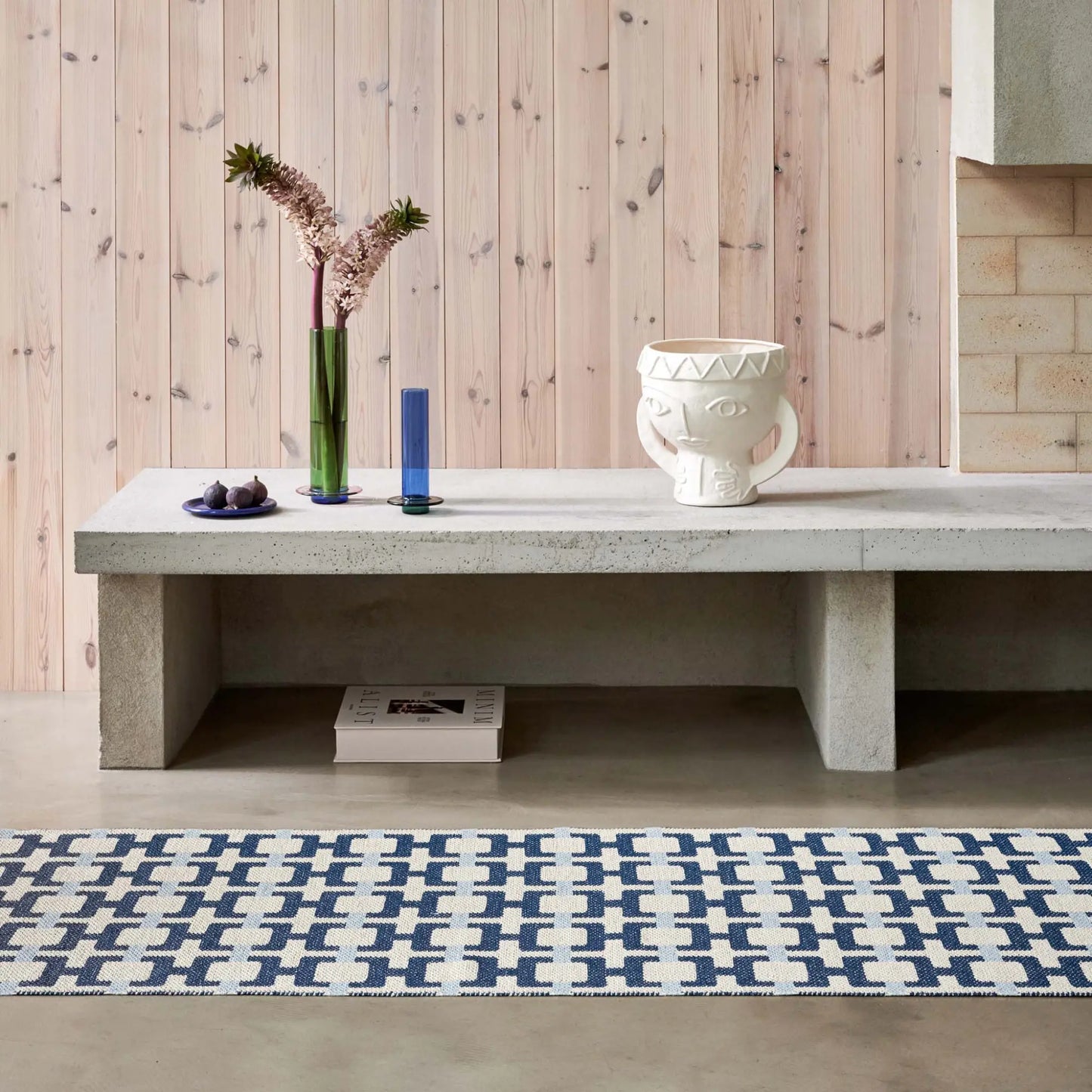 Pappelina Tom Matta 70x120 cm, Ocean Blue