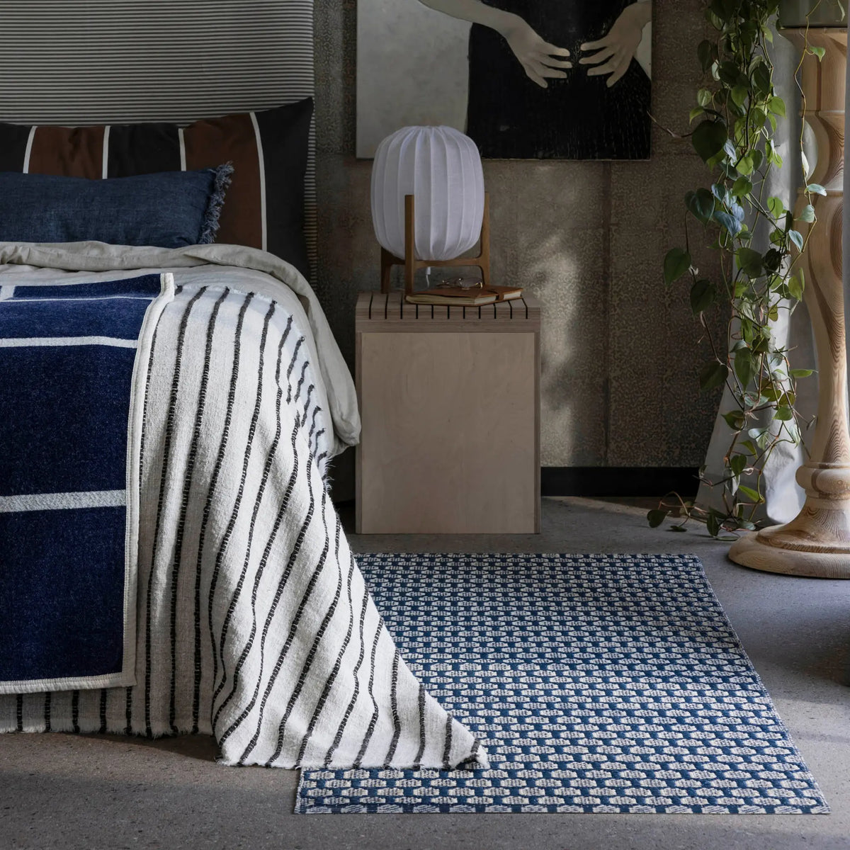 Pappelina Mimi Matta 70x300 cm, Ocean Blue