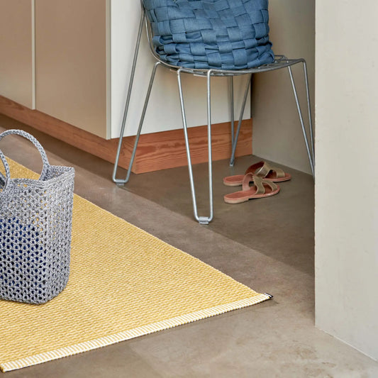 Pappelina Mono Matta 180x220 cm, Pale Yellow