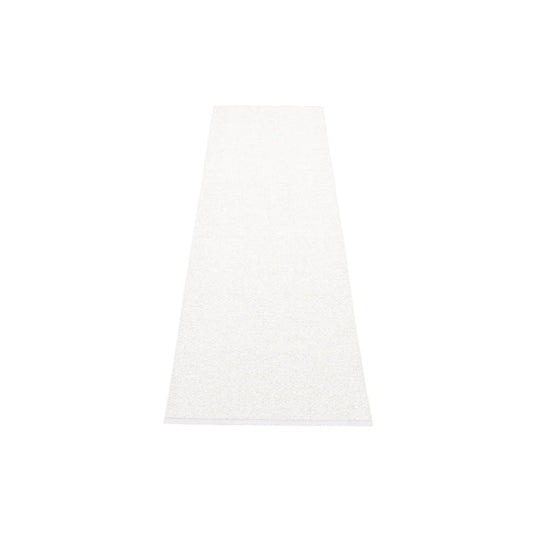 Pappelina Svea Matta 70x240 cm, White Metallic