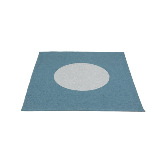 Pappelina Vera Pop Matta 180x200 cm, Blue Fog