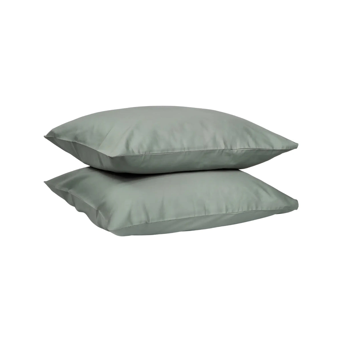 Read The Label Satin Örngott 50x90 2-pack, Sage Green