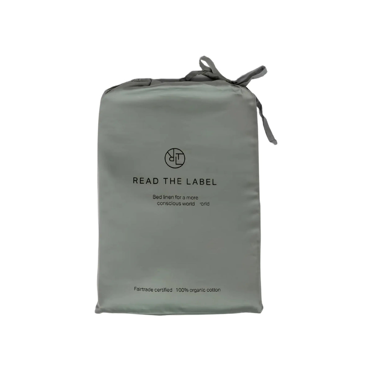 Read The Label Satin Örngott 50x90 2-pack, Sage Green