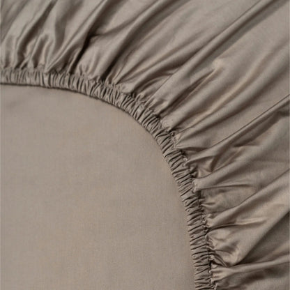 Read The Label Dra-på lakan 180x200, Taupe