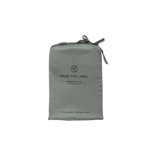 Read The Label Underlakan 160x260, Sage Green