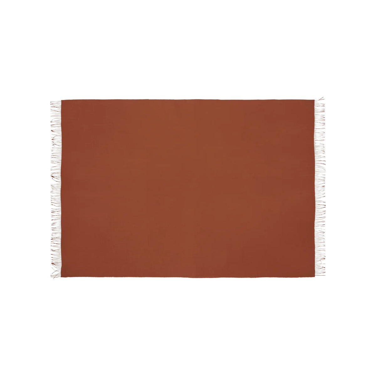 Silkeborg Uldspinderi Lima Pläd 130x200 cm, Rust