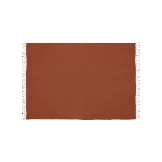 Silkeborg Uldspinderi Lima Pläd 130x200 cm, Rust