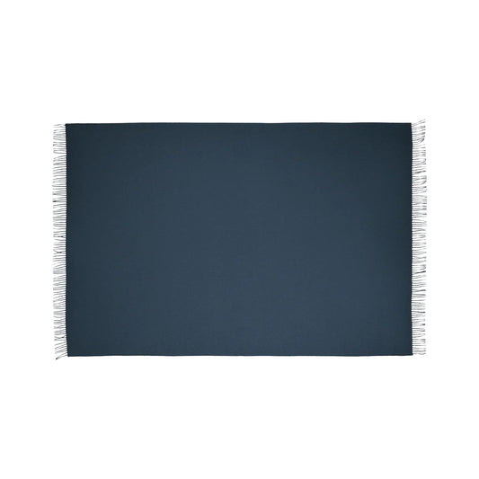 Silkeborg Uldspinderi Lima Pläd 130x200 cm, Indigo
