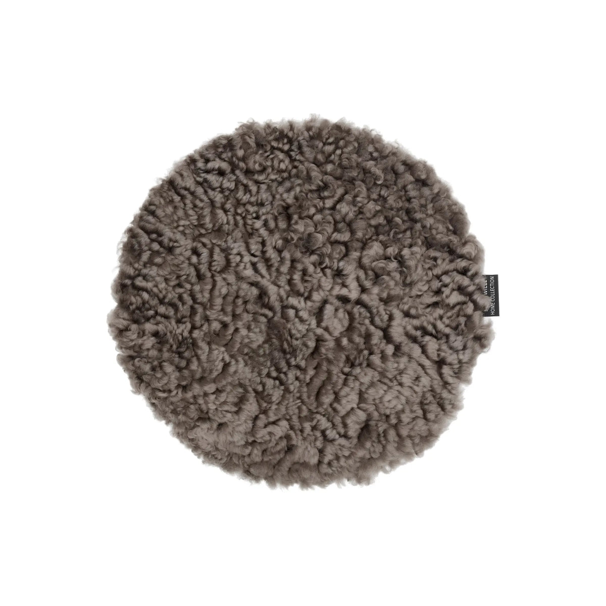 Skinnwille Curly Sittdyna Ø34 cm, Sahara