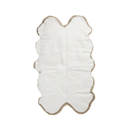 Skinnwille Gently Matta M4 110x180 cm, Silverbeige