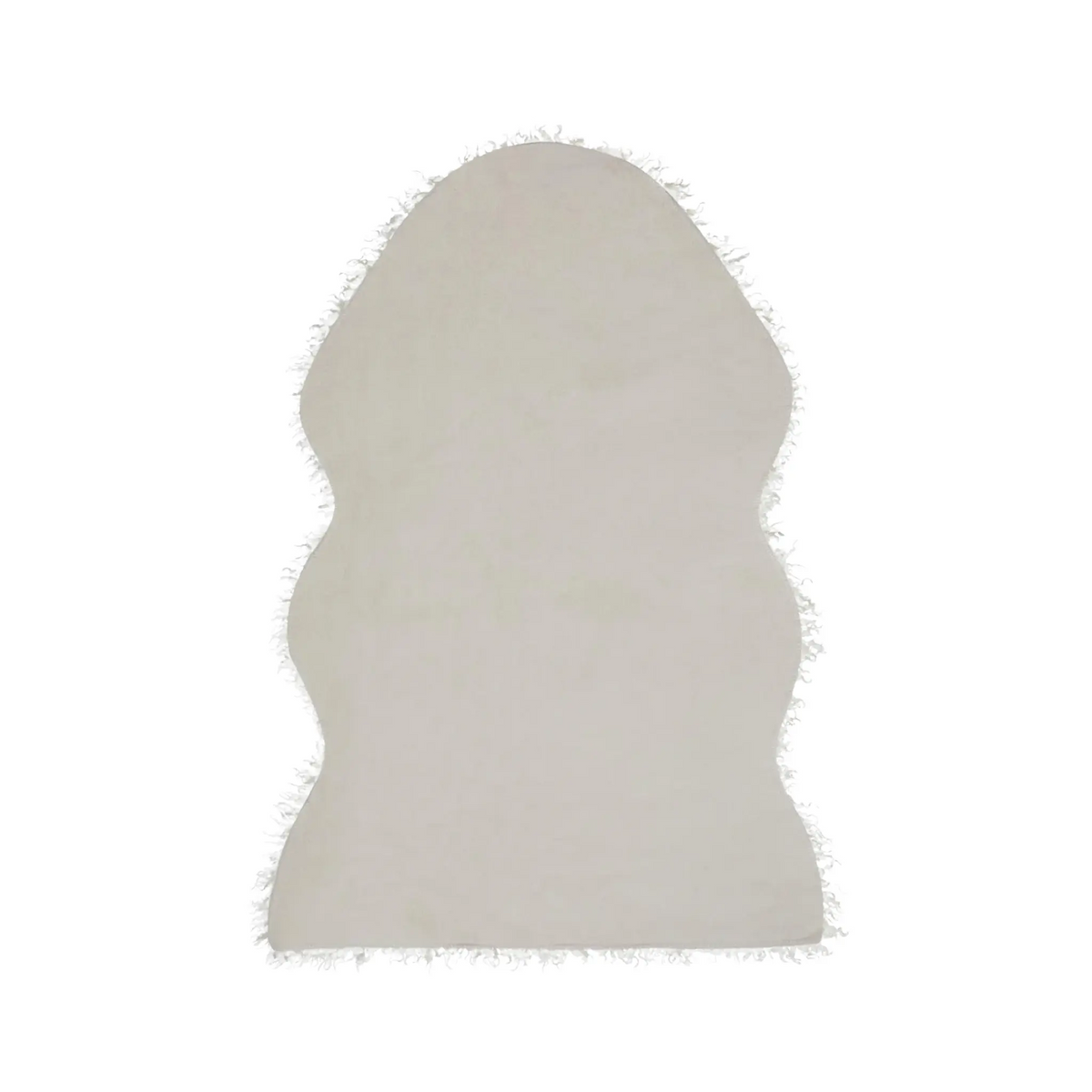 Skinnwille Wooly Fäll 60x90 cm, Light Beige