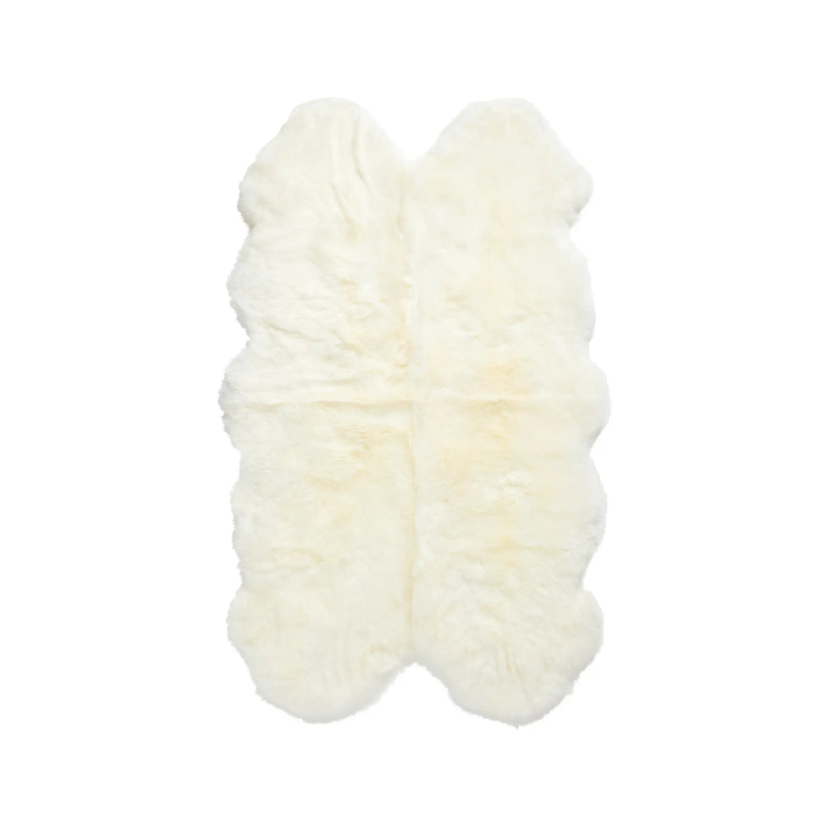 Skinnwille Gently Matta M4 110x180 cm, Vit