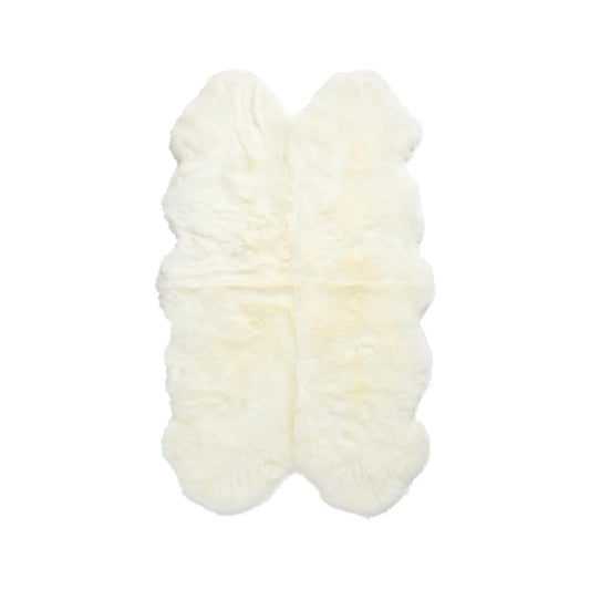 Skinnwille Gently Matta M4 110x180 cm, Vit