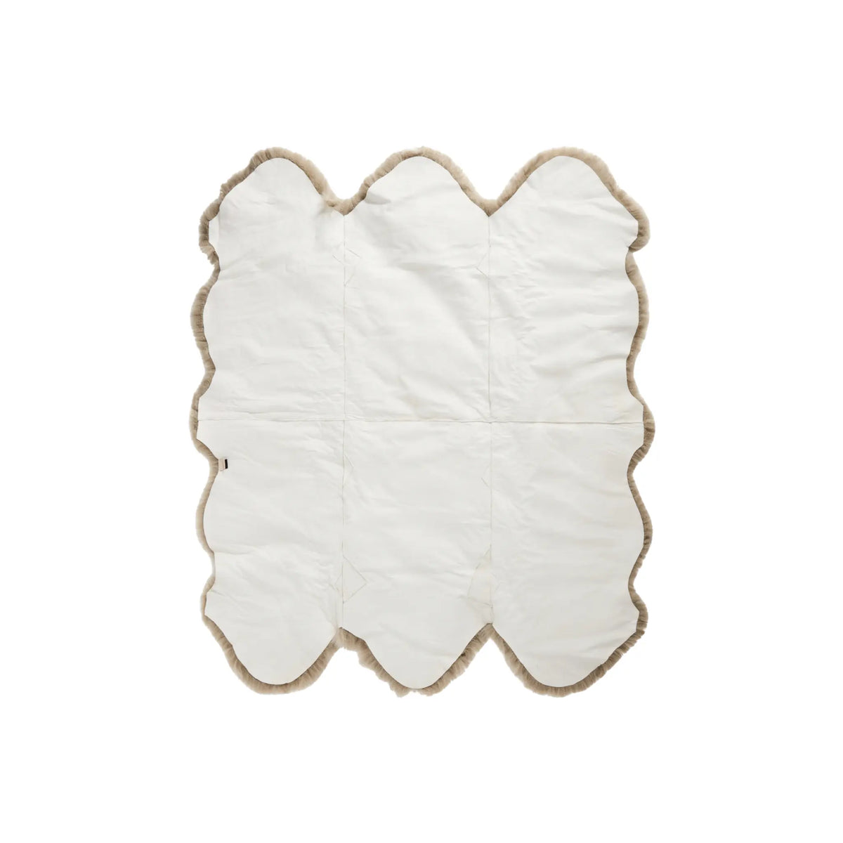 Skinnwille Gently Matta M6 165x180 cm, Silverbeige