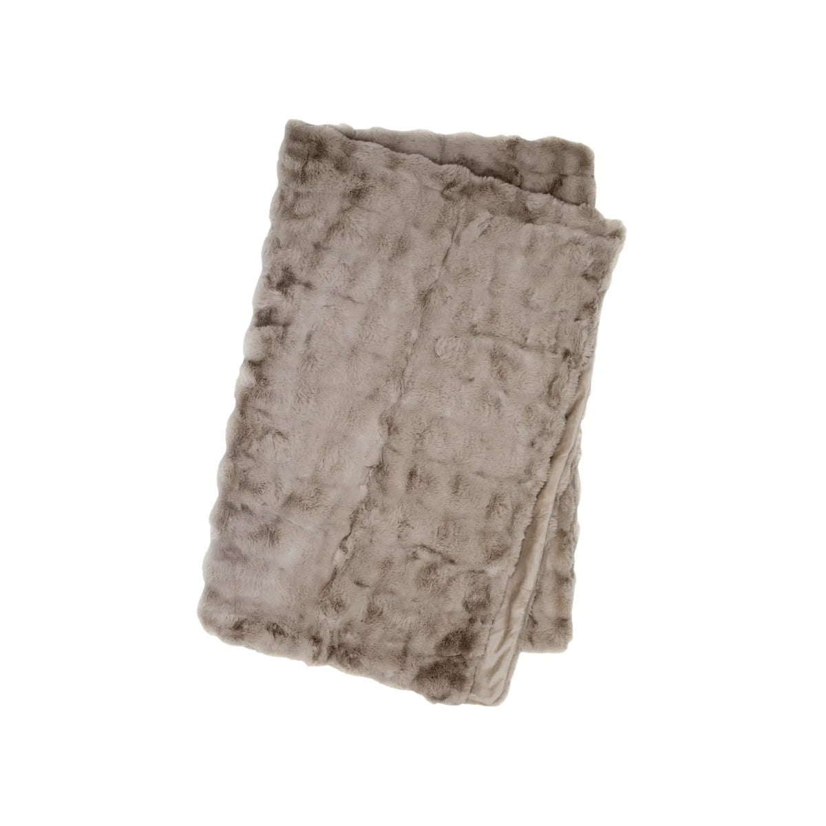 Skinnwille Misty Pläd L 140x220 cm, Taupe