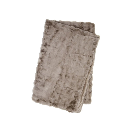 Skinnwille Misty Pläd L 140x220 cm, Taupe
