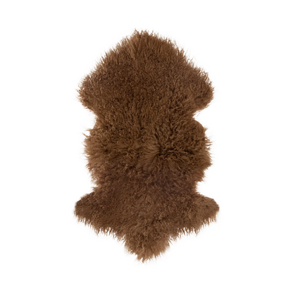 Skinnwille Shansi Fårskinn 55x95 cm, Cognac