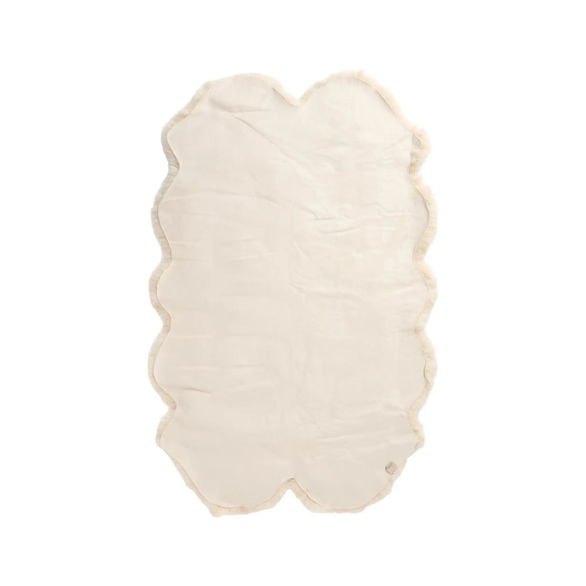 Skinnwille Fluffy Matta 120x180 cm, Beige