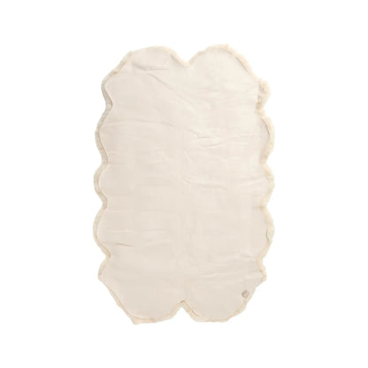 Skinnwille Fluffy Matta 120x180 cm, Beige