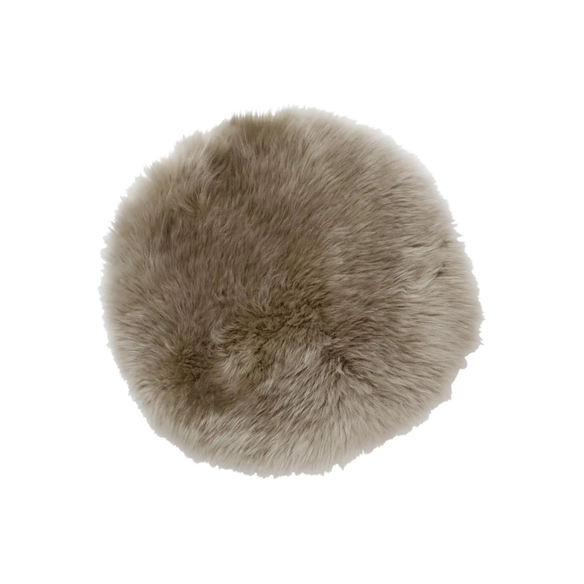 Skinnwille Gently Sittdyna Ø34 cm, Beige