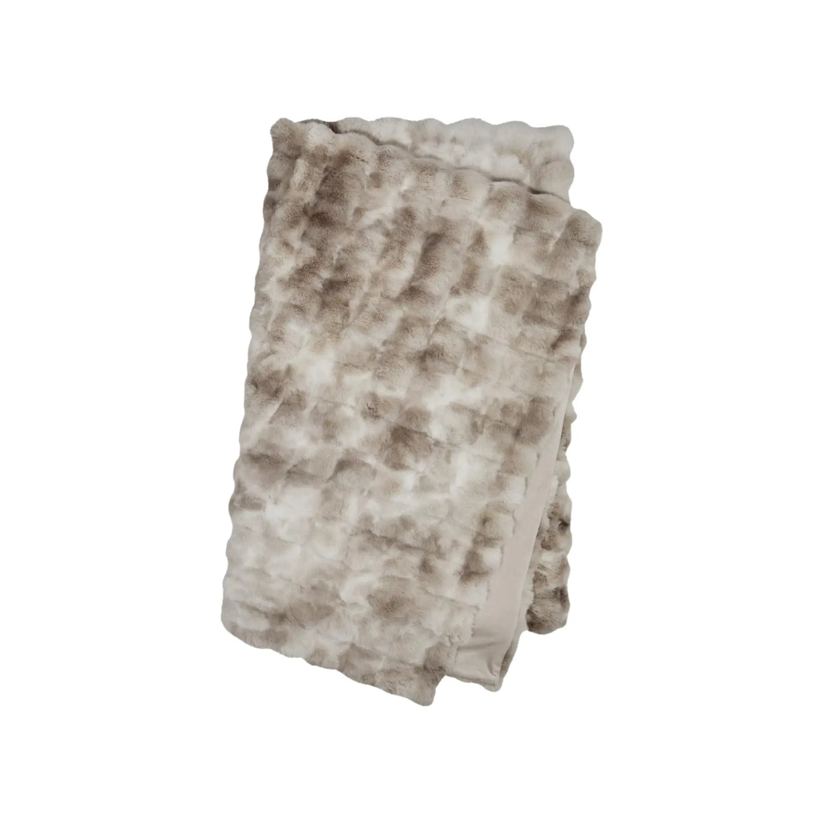 Skinnwille Misty Pläd L 140x220 cm, Sand