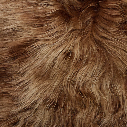 Skinnwille Molly Fårskinn 60x90 cm, Brun