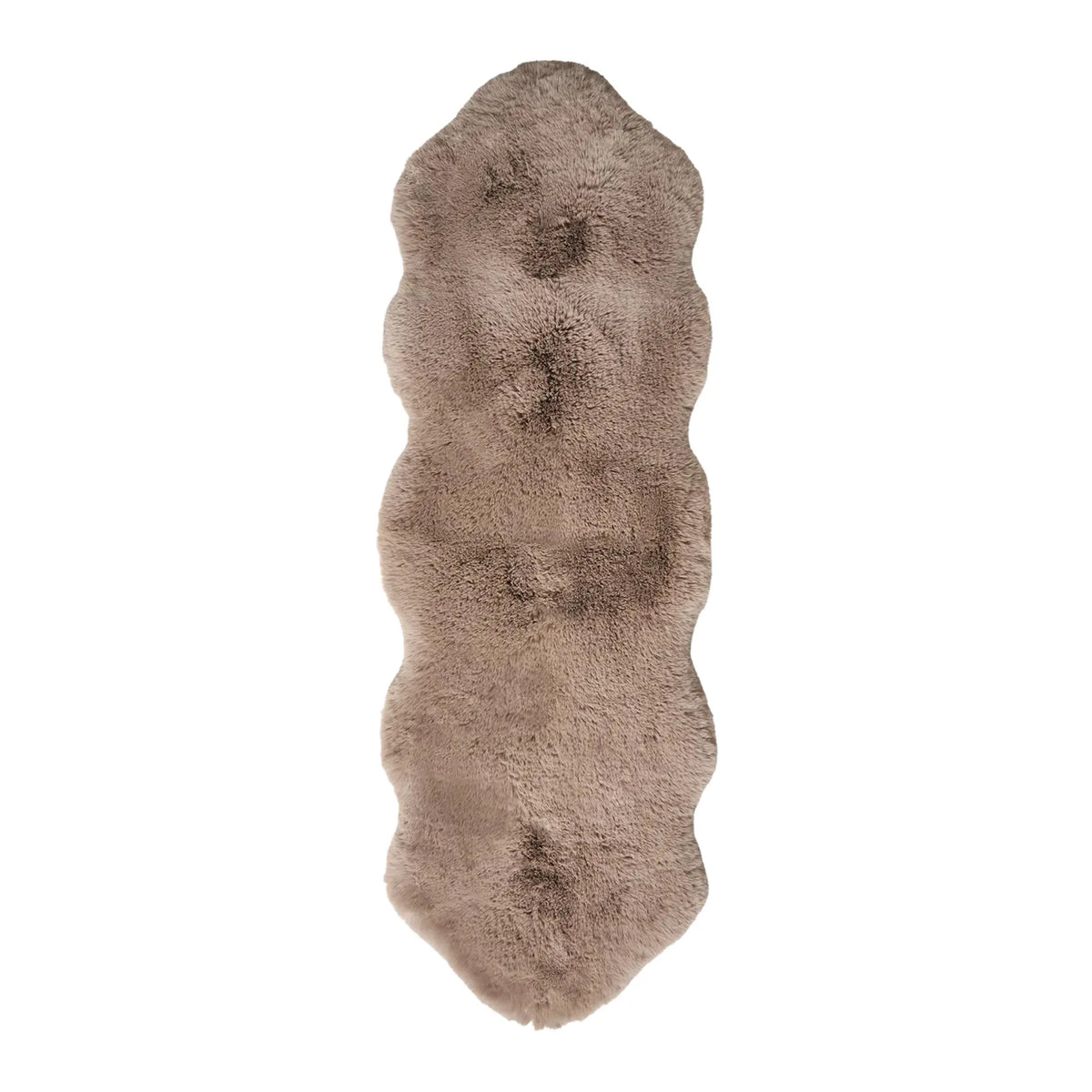 Skinnwille Fluffy Fäll Large 60x180 cm, Nougat