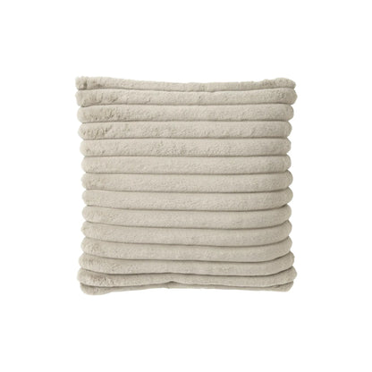 Skinnwille Stripy Prydnadskudde 45x45 cm, Taupe