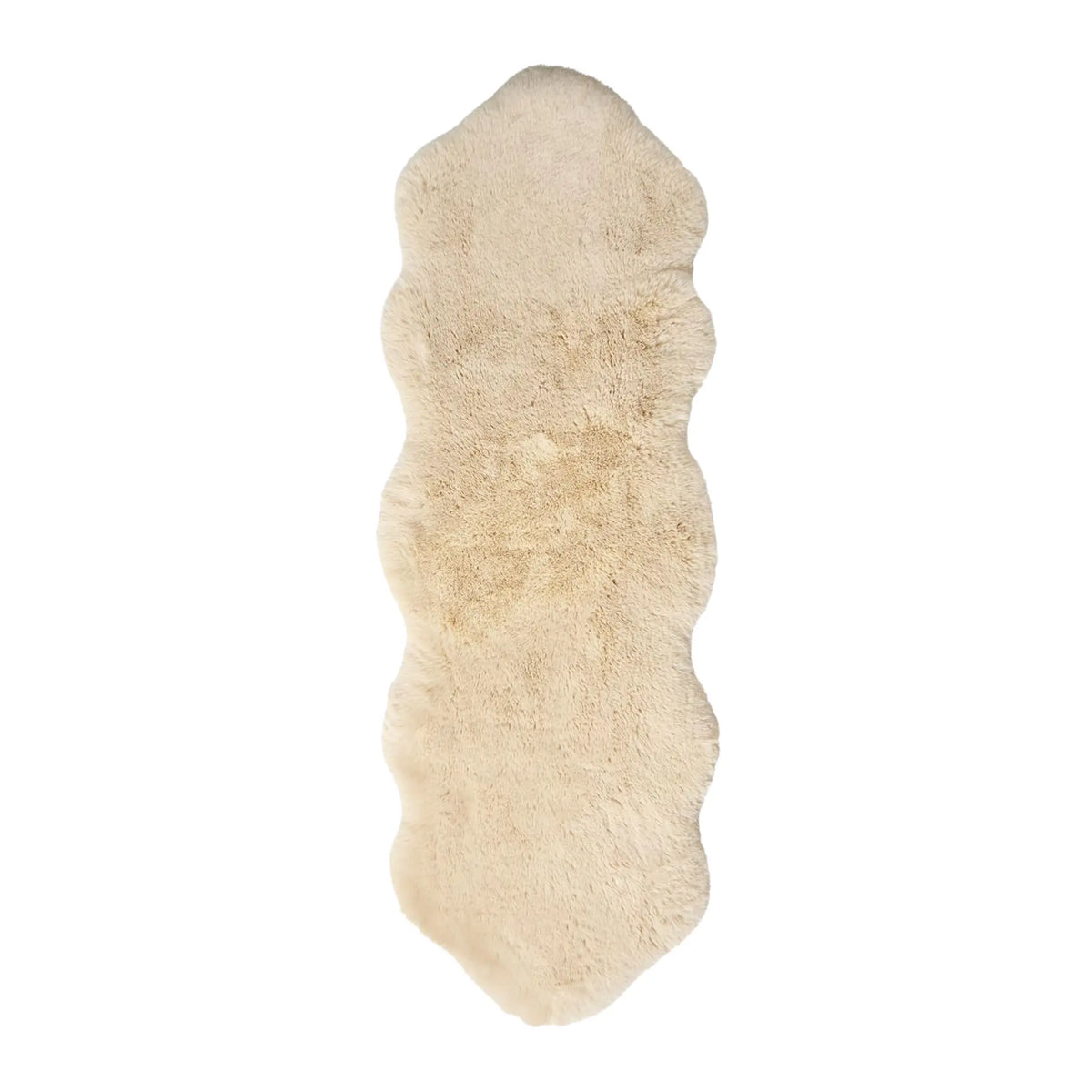 Skinnwille Fluffy Fäll Large 60x180 cm, Beige