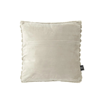 Skinnwille Stripy Prydnadskudde 45x45 cm, Taupe