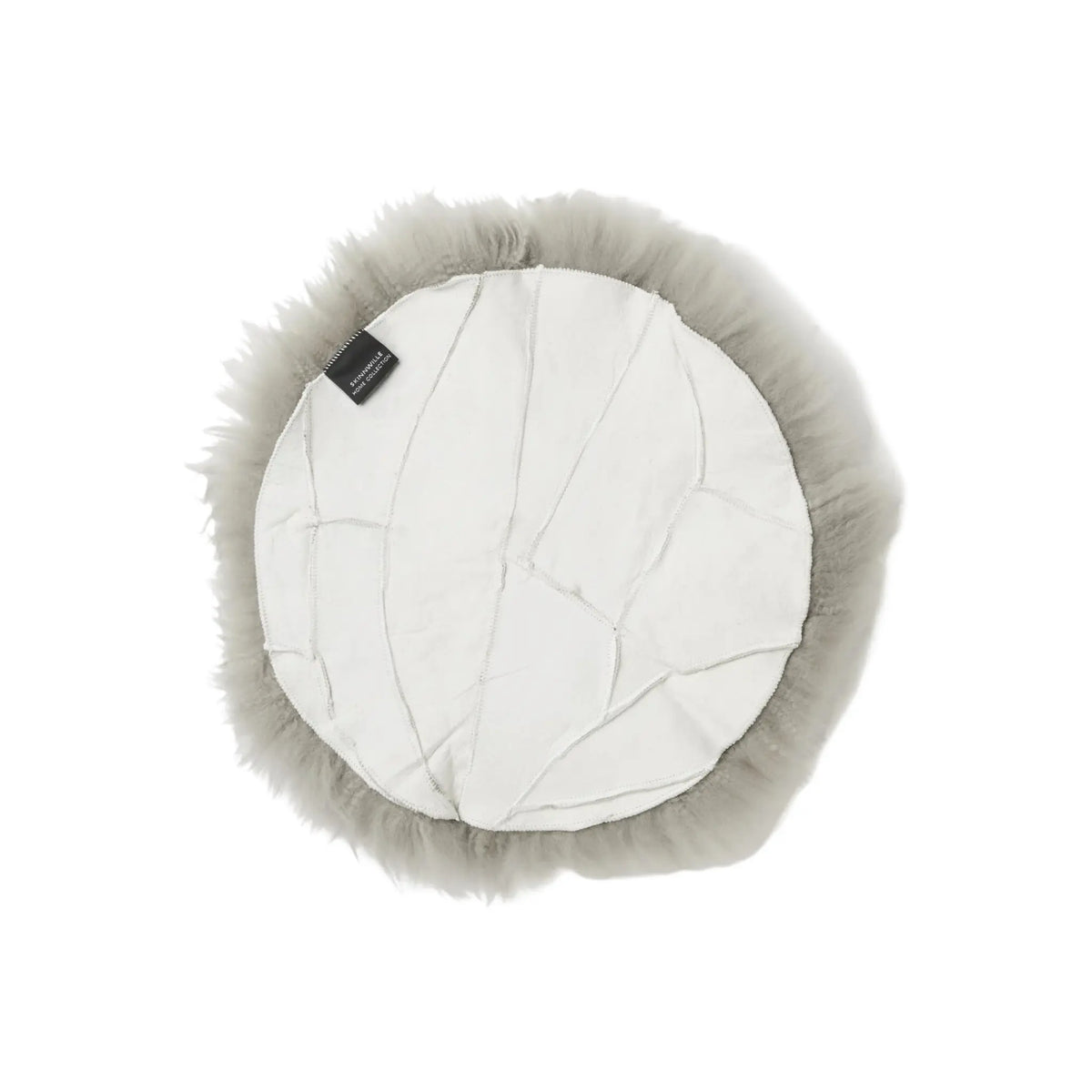 Skinnwille Gently Sittdyna Ø34 cm, Beige