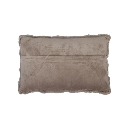 Skinnwille Misty Prydnadskudde L 40x60 cm, Taupe