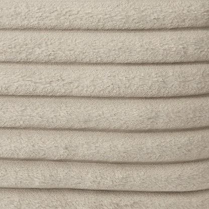 Skinnwille Stripy Prydnadskudde 45x45 cm, Taupe