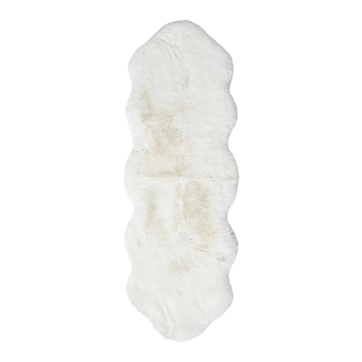 Skinnwille Fluffy Fäll Large 60x180 cm, Elfenben
