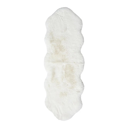 Skinnwille Fluffy Fäll Large 60x180 cm, Elfenben