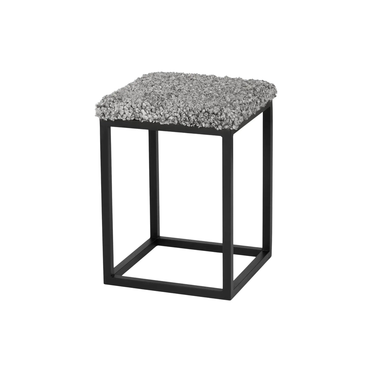 Skinnwille Palle Pall S i Lumme 35x35x50 cm, Sten/Svart