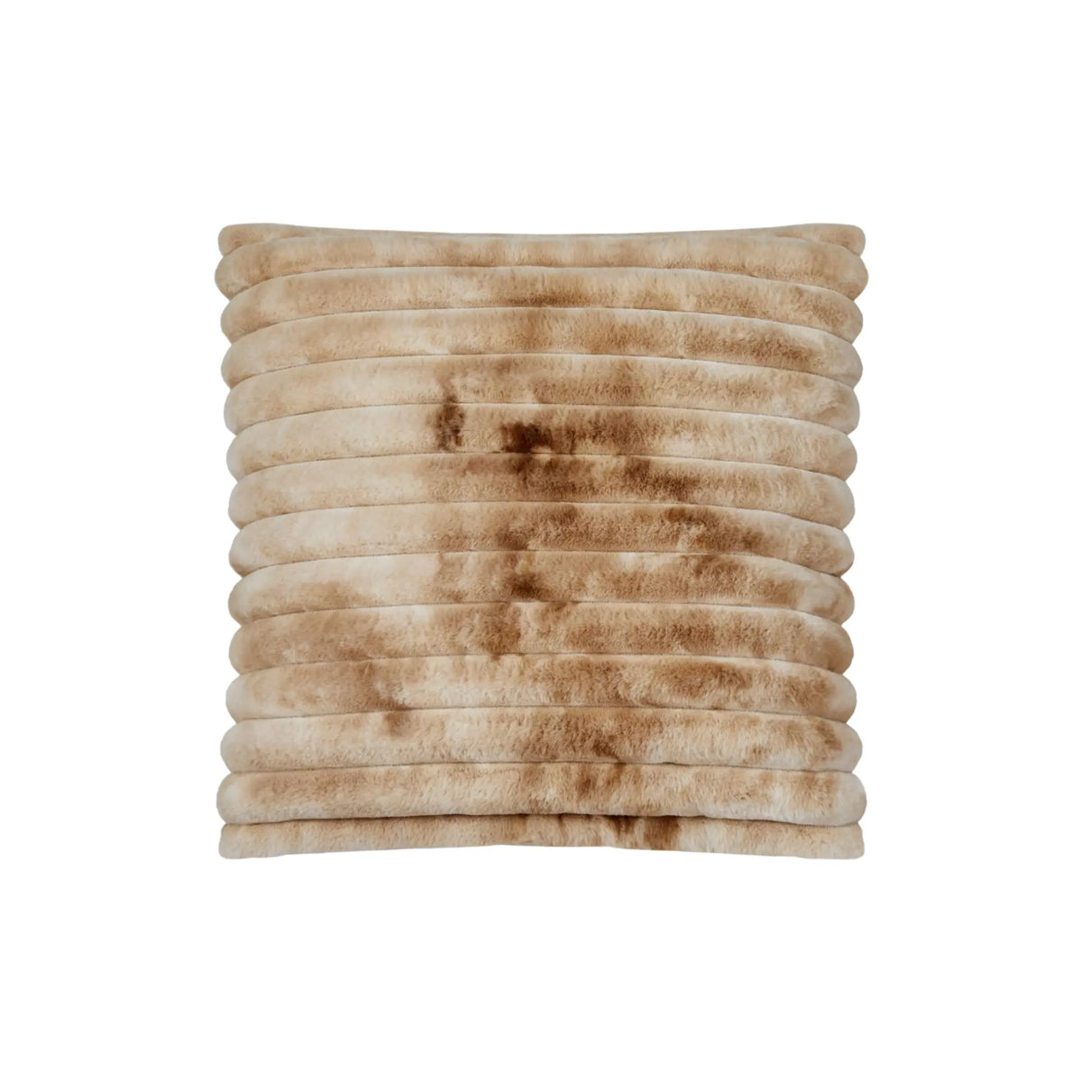 Skinnwille Stripy Prydnadskudde 45x45 cm, Toffee