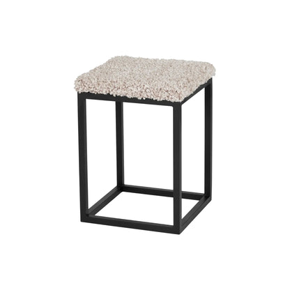 Skinnwille Palle Pall S i Lumme 35x35x50 cm, Sand/Svart