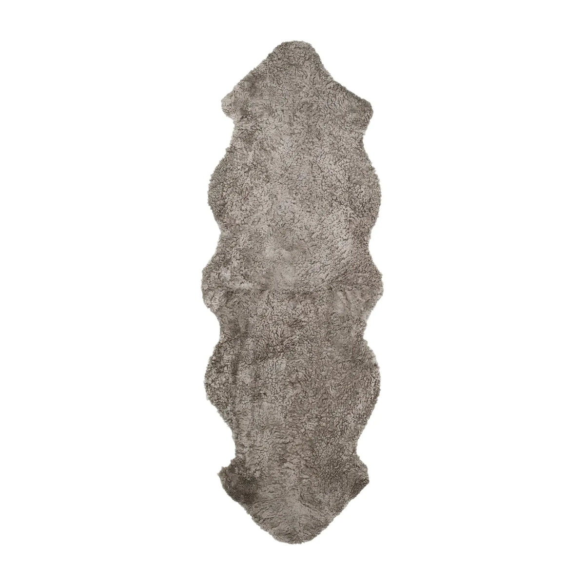 Skinnwille Curly Fårskinn Dubbel 60x180 cm, Sahara