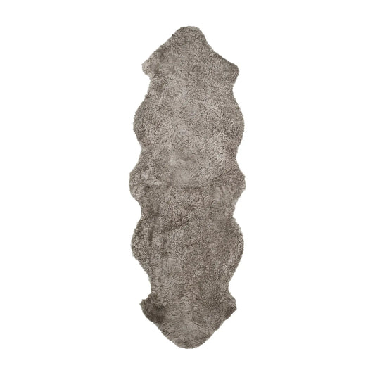 Skinnwille Curly Fårskinn Dubbel 60x180 cm, Sahara