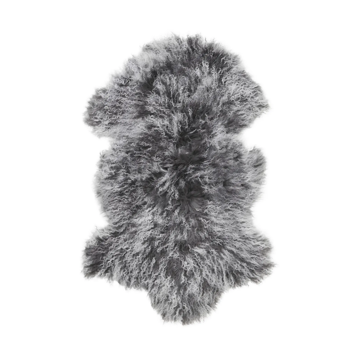 Skinnwille Shansi Fårskinn 55x95 cm, Grey Snowtop