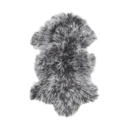 Skinnwille Shansi Fårskinn 55x95 cm, Grey Snowtop