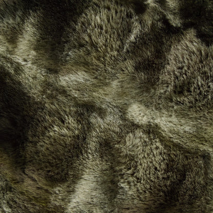 Skinnwille Misty Pläd L 140x220 cm, Skogsgrön
