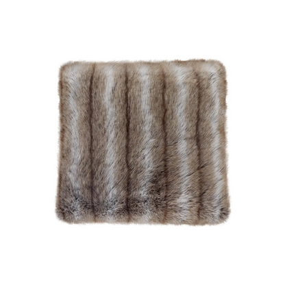 Skinnwille Hunter PrydnadskuddexL 65x65 cm, Brun