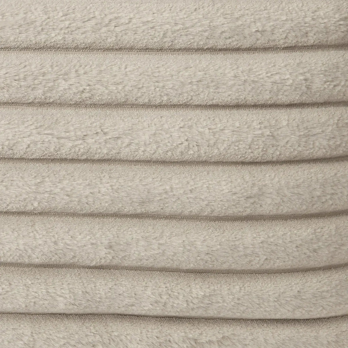 Skinnwille Stripy Pläd 120x180 cm, Taupe