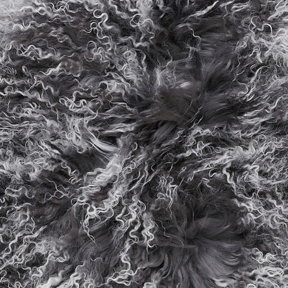 Skinnwille Shansi Fårskinn 55x95 cm, Grey Snowtop