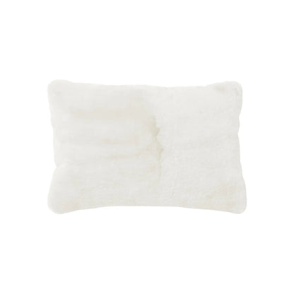 Skinnwille Fluffy Prydnadskudde 40x60 cm, Elfenben