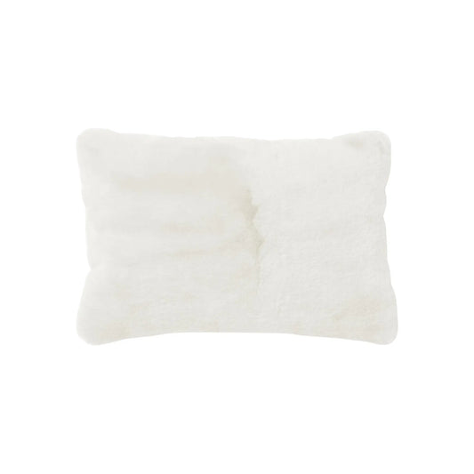 Skinnwille Fluffy Prydnadskudde 40x60 cm, Elfenben