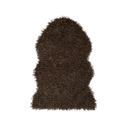 Skinnwille Wooly Fäll 60x90 cm, Brun